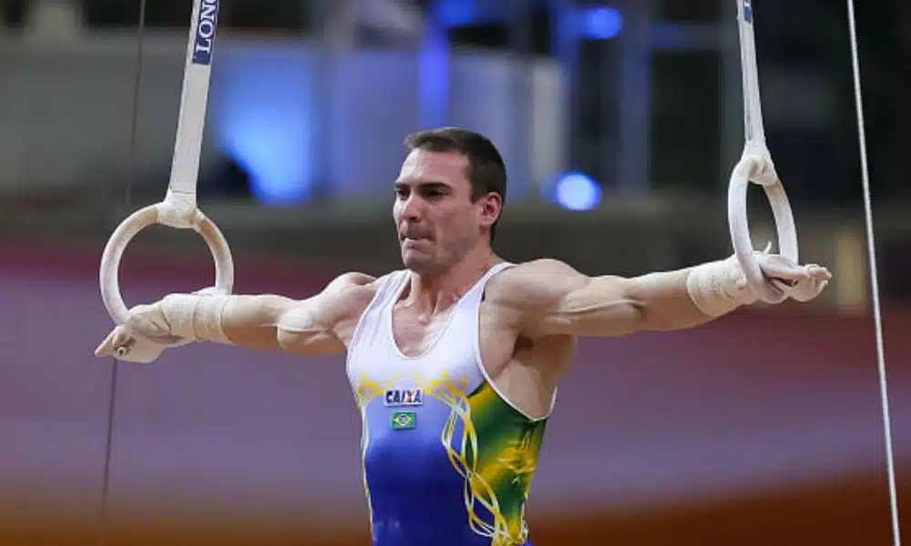 foto de Arthur Zanetti por Ricardo Bufolin/CBG