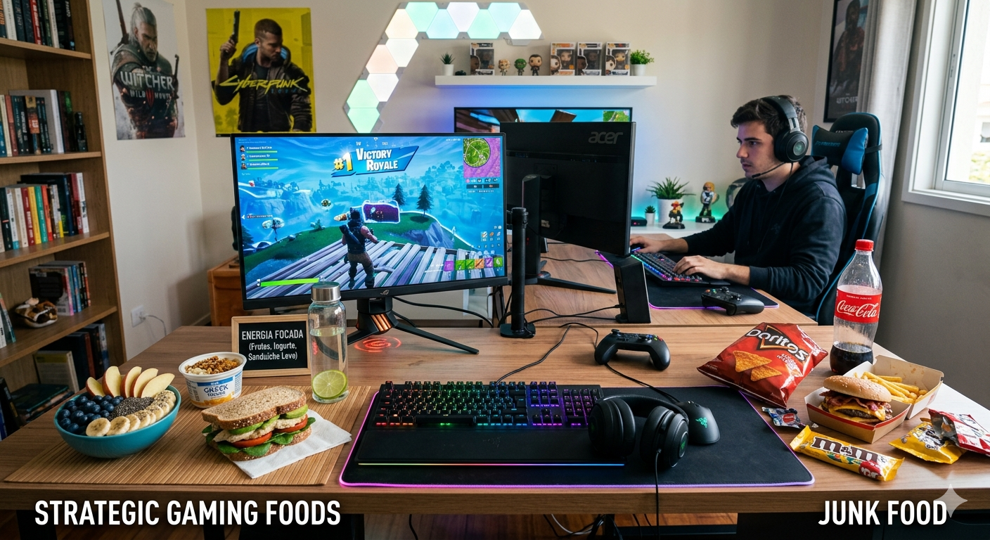 o que comer antes de jogar para melhorar performance